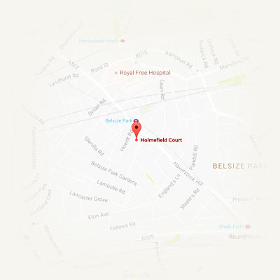 Location - Belsize Park, derwice in home/office/hotel